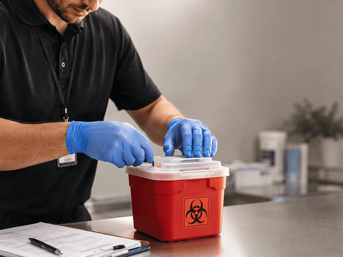 Why choose Sharps Waste Disposal in Caldwell, KS